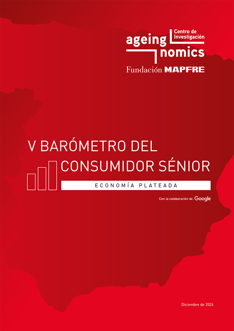 Portada del V Barómetro del Consumidor Sénior