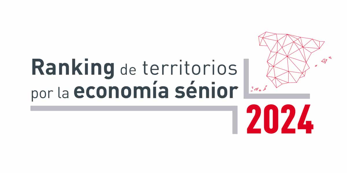 Portada de la publicación: Ranking de territorios para la economía sénior 2024