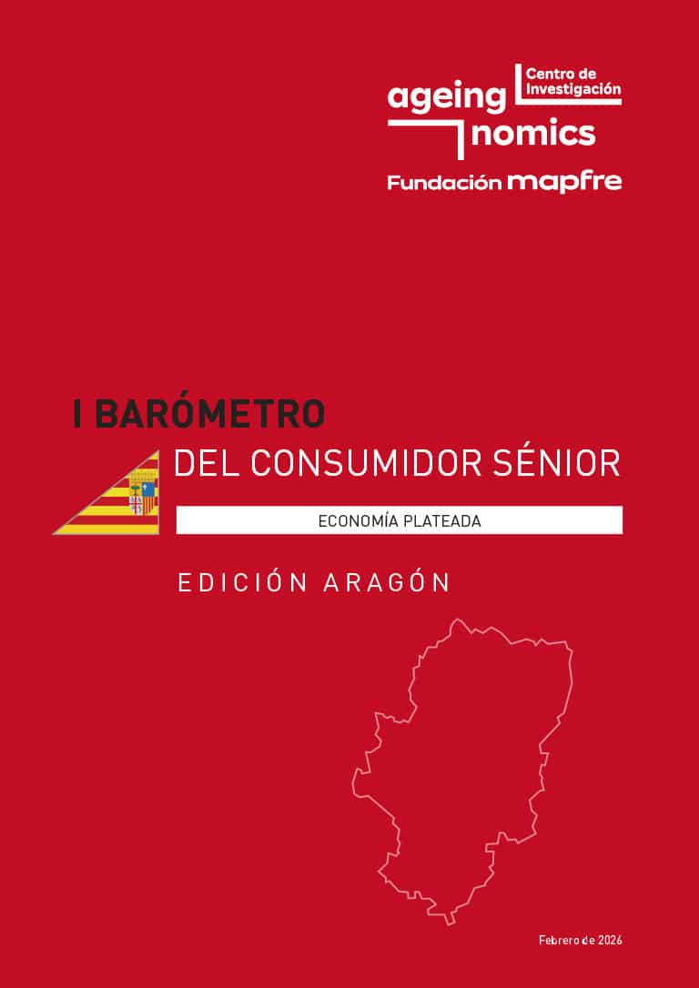 Portada del I Barómetro del Consumidor Sénior de Aragón 2026