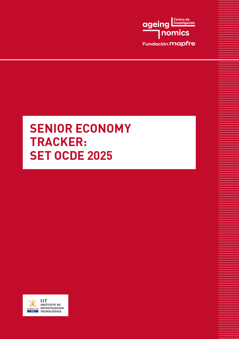 Portada del informe Senior economy tracker: SET OCDE 2025